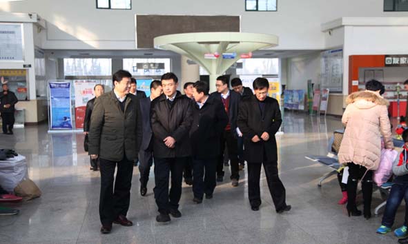 山东省交通运输厅春运督查组莅临集团督导检查