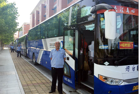 海阳公司为高考运输保驾护航 - 新闻动态 - 道路